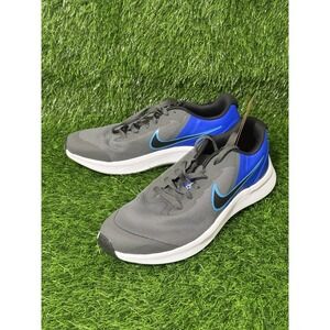Nike Star Runner 3 Kids' Running Shoes Size 6Y Gray Blue Sneakers